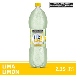 Agua con Gas Lima Limón H2oh 2250 cmq