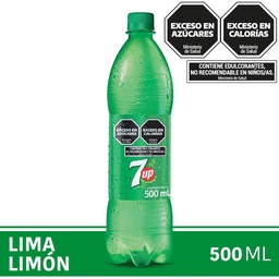 Gaseosa Seven Up  Lima Limón  500 cc