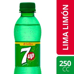 Gaseosa Seven Up    Botella 250 cc