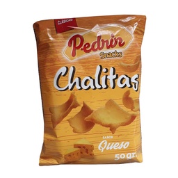 Snacks Chalitas Sabor Pedrin Paq 50 grm