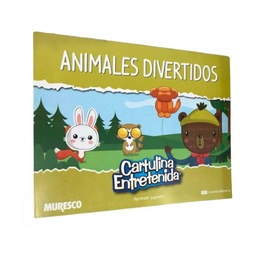 Block Cartulina Muresco 20 Hjs Animales Divertidos