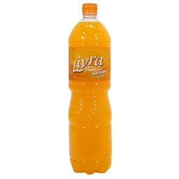 Agua Saborizada Livra Naranja Botella 1.5 l