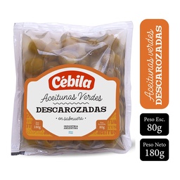 Aceitunas Verdes Descarozadas Cébila 80 gr