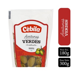 Aceitunas Verdes Cébila 180g