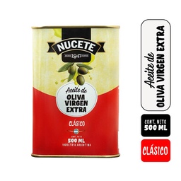 Aceite Oliva Extra Virgen Nucete   Lata 500 ml