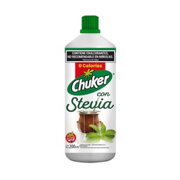 Endulzante Líquido con Stevia Chuker 200cmq