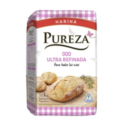 Harina Trigo 000 Ultra Refinada Pureza 1kg