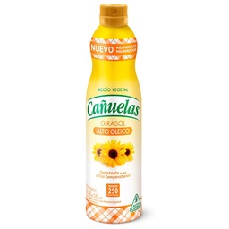 Aceite Rocío Vegetal  Cañuelas Girasol Aerosol 187 ml