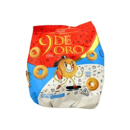gall.dulces Sabor Coco 9 de Oro Paq 120 grm