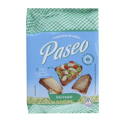 Tostadas Salvado Paseo 200 grm