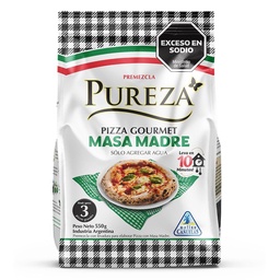Premezcla para Pizza Gourmet Masa Madre Pureza 550g