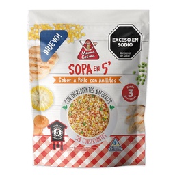 Sopa Sabor Pollo con Anillitos Mama Cocina 90g