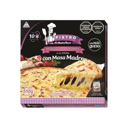 Pizza Mozzarella Jamon Pietro 510g