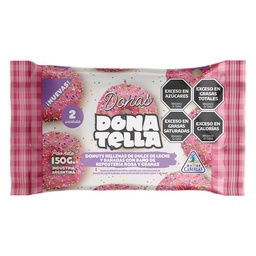 Donas Congeladas Rosa con Granas Donatella 150g