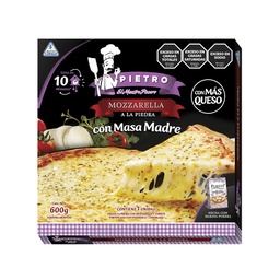 Pizza A La Piedra Mozzarella Pietro 600g