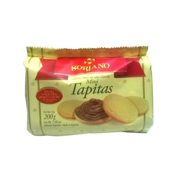 Mini Tapitas de Alfajores Soriano Paq 200 grm