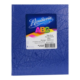 Cuaderno Rivadavia Abc 50 Hojas Rayadas Araña Azul