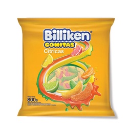 Gomitas Billiken Citricas Bsa 800 grm