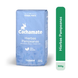 Yerba Mate Cachamate Hierbas Pampeanas Paquete 500 gr