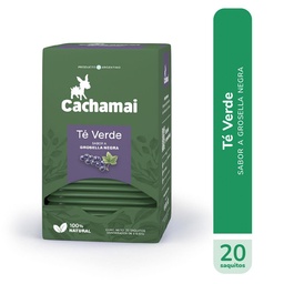 Té Grosella Negra Cachamai Caja 20 Saquitos