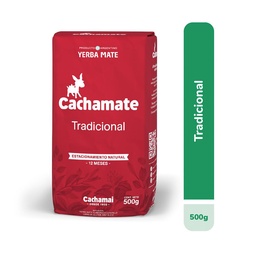 Yerba Mate Clásica Cachamate Paq 500 grm