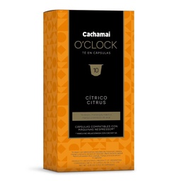 Té en Capsulas Sabor Citrico Cachamai 27g