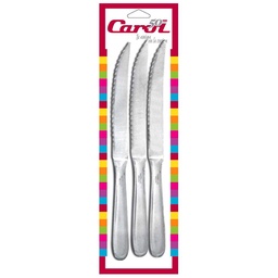 Cuchillo de Carne x 3 Acero Inoxidable