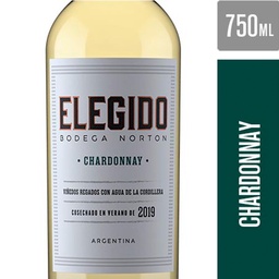 Vino Chardonnay Elegido Bot 750 ml