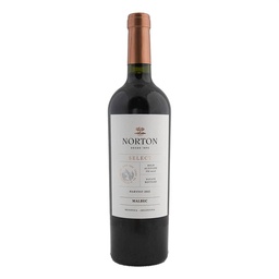 Vino Malbec Select Norton 750ml