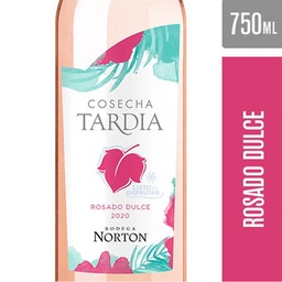 Vino Rosado Dulce Norton Cosecha Tardía 750ml