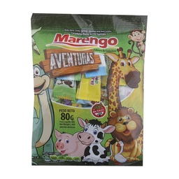 Caramelos Ácidos Duros Aventuras Marengo 80 gr.