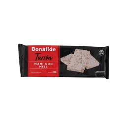 Turron Mani con Miel Bonafide 100 grm