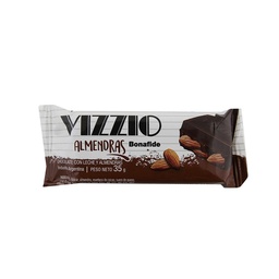 Chocolate con Leche y Almendras Vizzio 35 grm