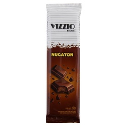 Chocolate Relleno de Cacao y Maní Vizzio 100 grm