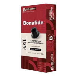 Café Capsulas Tostado Molido Forte Bonafide 50g