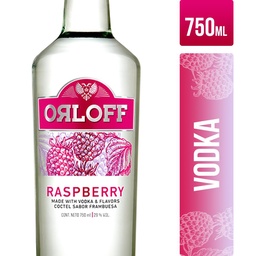 Vodka Coctel Rasberr Orloff Bot 750 ml