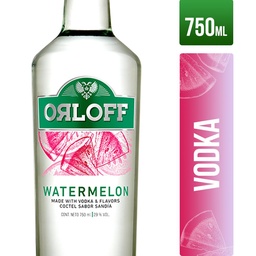 Vodka Coctel Waterme Orloff 750 ml