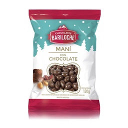 Confites Mani C/chocolate Bariloche Est 120 grm