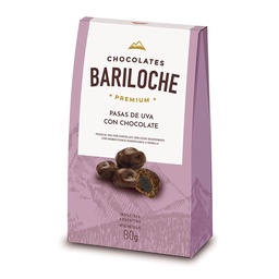 Pasas D/uva C/chocolate Bariloche Est 80 grm