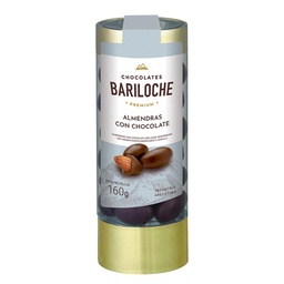 Almendras C/chocolate Bariloche Tub 160 grm