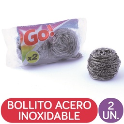 Bollito de Acero Inoxidable Go!