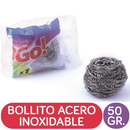 Esponja Acero Inoxidable 50  Go x 1 uni