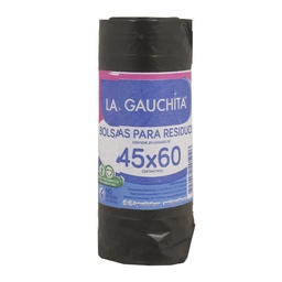 Bolsa de Residuo 45x60 Gauchita 20u