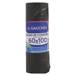 Bolsa Residuo de Consorcio 60x90 Gauchita 10u