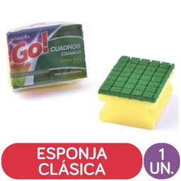 Esponja Go! Cuadros Clásica