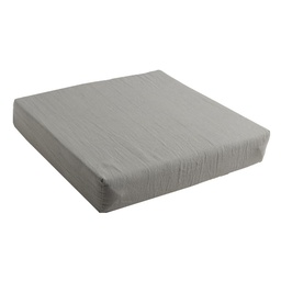 Almohadon     Silla Tusor Gris Perla 37x37 cm