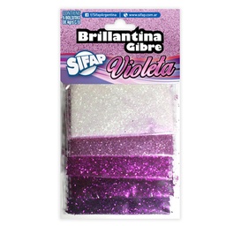 Brillantina Gibre Sifap Violeta 5 Bolsas