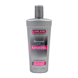 Shampoo Capilatis Hair Therapy con Keratina Botella 350 ml