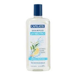 Shampoo Capilatis   Limpieza Profunda Botella 420 ml