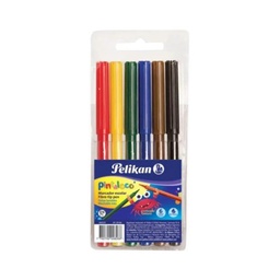 Marcador Escolar Pelikan Pintaloco 6 Unidades